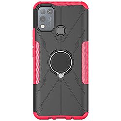 Coque en TPU 2-en-1, airbag quatre coins avec béquille pour votre Infinix Hot 10 Play/X688 - rose