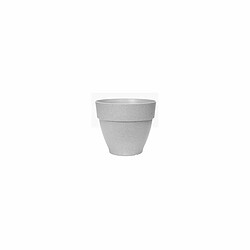 Pot Elho Gris Plastique Rond Moderne