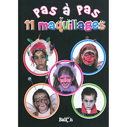 11 maquillages : pas à pas - Occasion