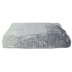 The Home Deco Factory Plaid tie and dye XXL 150 x 200 cm gris.