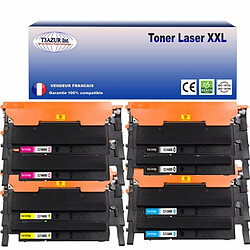 Lot de 8 Toners Laser compatibles Samsung CLX3304, CLX3305 - T3AZUR