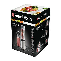 Acheter Russell Hobbs Mix&Go 0,6 L Mélangeur de table 300 W Noir, Argent