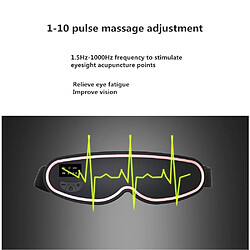 Acheter Universal Masseur oculaire 3D Smart Vibration Bluetooth Music Appareil de soins oculaires Pulse Vibration Masseur rechargeable Astigmatisme Amblyopie | Masseur oculaire