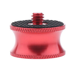 Adaptateur 1/4 ""mâle à femelle 3/8"" pour caméra trépied monopode rouge