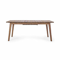 Mes Table de jardin extensible 180/240x90x76 cm en acacia huilé