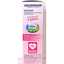 AQUAPHOR Maxor (B25) MG Pack 3 Cartouche filtrante Blanc 200 l