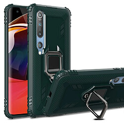 Coque en TPU résistant aux chutes avec béquille vert pour votre Xiaomi Mi 10/Mi 10 Pro