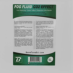 Acheter Fog Fluid CO2 Effect 5L BoomToneDJ