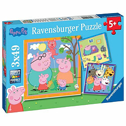 Ludendo Puzzle 49 Pièces Ravensburger - La famille et les amis de Peppa Pig