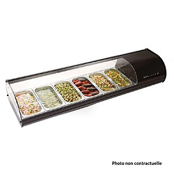 Acheter Vitrine Réfrigérée Tapas Série Standard avec 6 Bacs GN 1/3 - SAYL