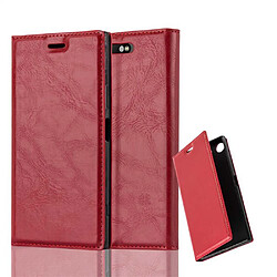 Cadorabo Coque Sony Xperia XZ1 Etui en Rouge