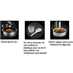 Cuiseur à riz 1.8l 700w - 19750-56 - RUSSELL HOBBS