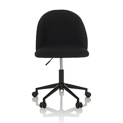 Chaise de bureau / chaise pivotante SOLAO TED B Bouclé noir hjh OFFICE