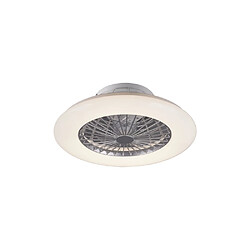 Lumière Stralsund Ventilateur de Plafond Moderne Titane 3000-6500K Télécommande