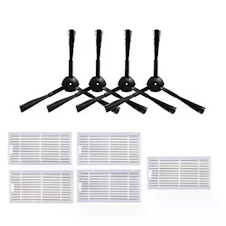 Pièces de filtre Hepa pour aspirateur Robot Ilife V55 V50 V5 V5S V3 V3S V50 Pro X5, brosse latérale, accessoires