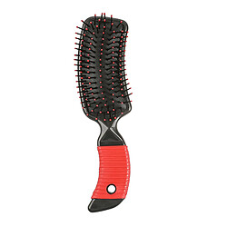 Acheter Coussin Brosse à Cheveux Peigne De Massage Brosse Démêlant Peigne Pour Salon Maison Rouge