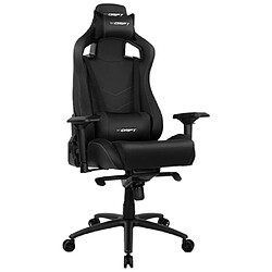 Drift Gaming DR500B Siège Gamer Simili Cuir Hauteur de Siège Réglable Dossier Inclinable Noir