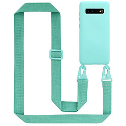 Cadorabo Etui Samsung Galaxy S10 4G Coque en Turquoise