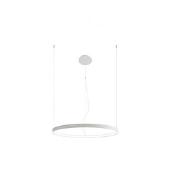 Luminaire Center Plafonnier LED intégré Rio Integrated Acier blanc 1 ampoule 150cm