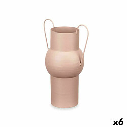 Gift Decor Vase Sable Acier 22 x 32 x 14 cm (6 Unités)