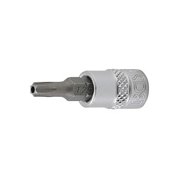 Douille a embout BGS TECHNIC - 6,3 mm - Torx avec perçage T25 - 2360