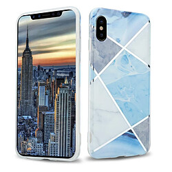 Cadorabo Coque iPhone X / XS Etui en Bleu