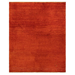 Vidal Tapis de laine 189x154 rouge Gabbeh Shouli