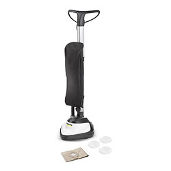 NEW KARCHER FP 303 - Aspiro-cireuse - 600 W - 1000 tr/min - Pour sols durs (parquet, stratifié, liege, pierre, linoléum, PVC,