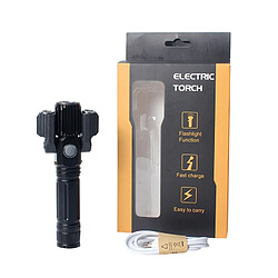 Wewoo Lampe torche LED KS-738 de poche à DEL avec zoom T6 + XPE, étanche, 4 modes pas cher