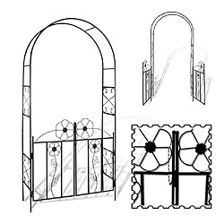 Avis vidaXL Arche de jardin