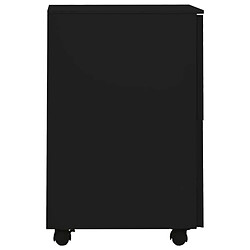 Acheter vidaXL Classeur mobile Noir 39x45x67 cm Acier