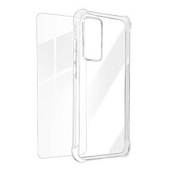 Avizar Pack Protection Xiaomi 12 Lite Coque Renforcée + Verre Trempé Transparent