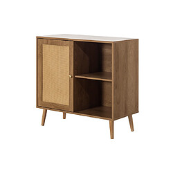 Acheter Bestmobilier Goto - buffet haut - bois - 80 cm