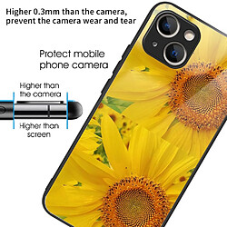 Coque en TPU anti-chocs pour votre iPhone 14 - tournesol