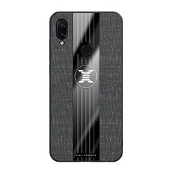 Wewoo Coque Souple Pour Xiaomi Redmi Note 7 XINLI étui de protection TPU antichoc Texture Noir