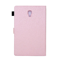 Avis Etui en PU lignes rose avec support et porte-cartes pour votre Samsung Galaxy Tab A 10.5 (2018) SM-T590/SM-T595