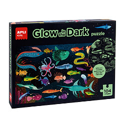 Apli Agipa Puzzle Glow in the dark Ocean 104 pieces