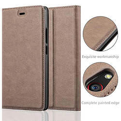 Cadorabo Coque ZTE Nubia Z9 MAX Etui en Brun