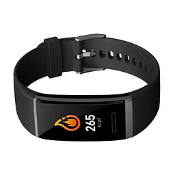 Avis Wewoo Bracelet connecté Smartwatch Fitness Tracker Smartband écran OLED de 0,96 pouce, IP67 étanche, mode Sports de soutien / pression artérielle / moniteur de sommeil / de fréquence cardiaque / prise de vue à distance noir