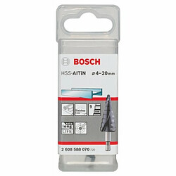 Bosch 2608588070 Fraise étagée queue six pans Longueur 70,5 mm Exécution HSS-AlTIN