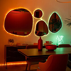 Avis Twinkly Dots – Guirlande Lumineux Flexible Controle par Application, 60 LEDs RGB . 3 Mètres. Fil Noir.