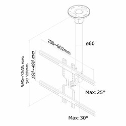 NeoMounts FPMA-C400BLACK