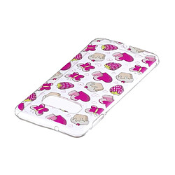 Acheter Wewoo Coque Fashion Étui de protection en TPU peint pour Galaxy S10e motif de gâteau aux fraises