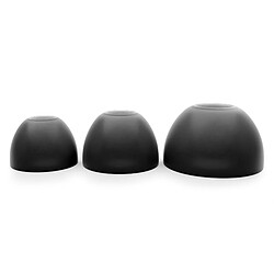 Avis OKULI 12 x Écouteurs en Silicone Embouts d'oreilles pour Bowers & Wilkins Pi5, Pi7 Casque Écouteurs en Noir