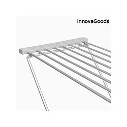 Étendoir à Linge Électrique Pliable InnovaGoods 120W Gris (8 Barres) pas cher