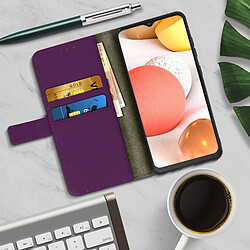 Avis Avizar Housse Samsung Galaxy A32 Porte-carte Fonction Support Vidéo violet