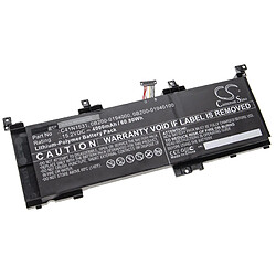 vhbw Batterie compatible avec Asus Rog GL502VS-GZ415T, GL502VS-GZ422T, GL502VS-GZ423T, GL502VS-GZ427T laptop (4000mAh, 15,2V, Li-polymère)