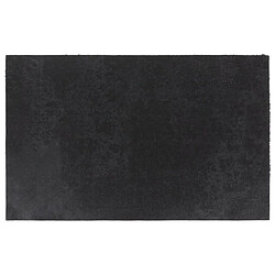 vidaXL Tapis de porte noir 50x80 cm fibre de coco touffeté