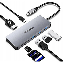 GUPBOO ADAPTATEUR HUB USB-C USB HDMI 4K SD MACBOOK PRO/AIR,JL1355