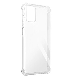 Avizar Coque pour Motorola Moto E22 et E22i Silicone Gel Coins Renforcés Transparent